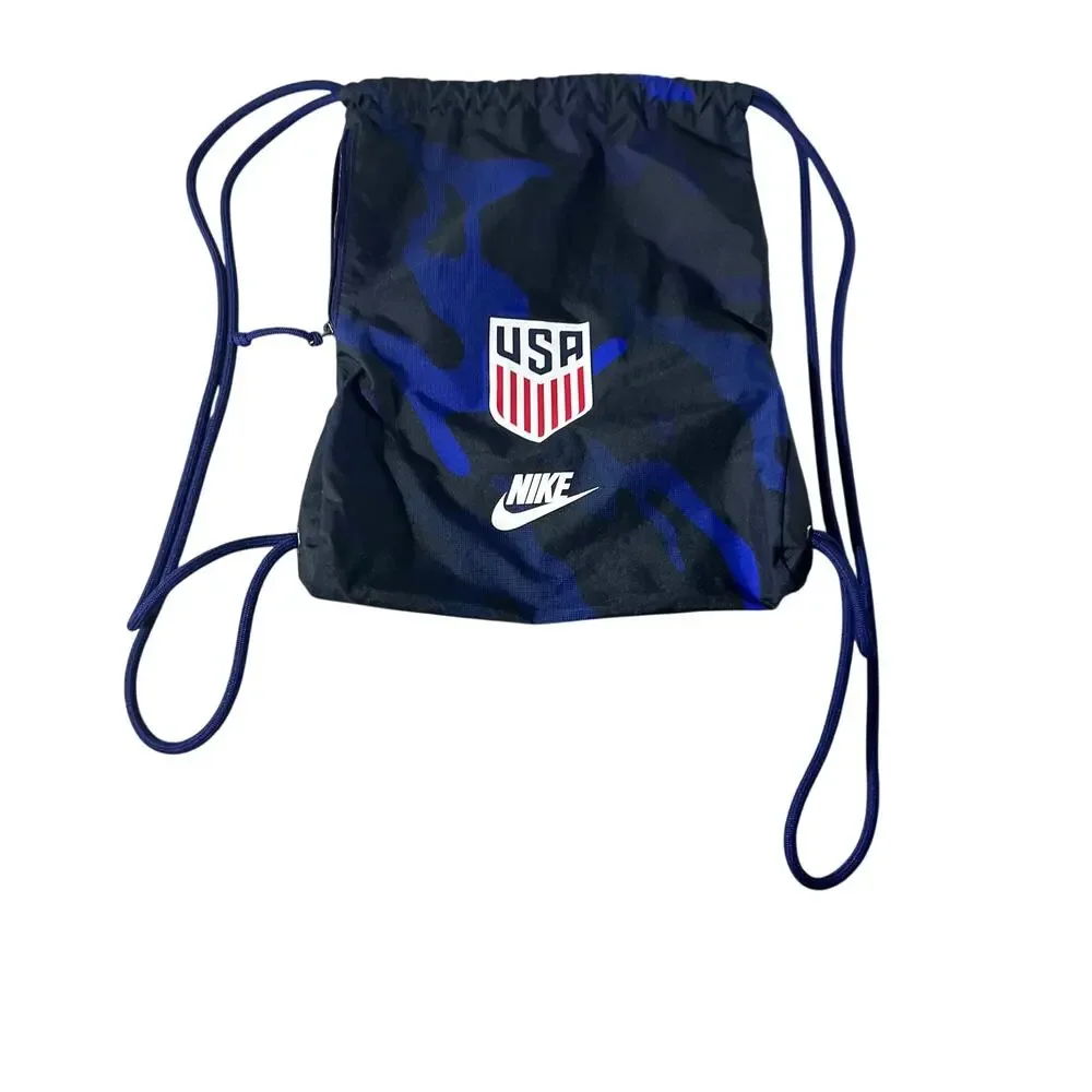 Nike USA Soccer Gymsack Blue Camo Drawstring Bag